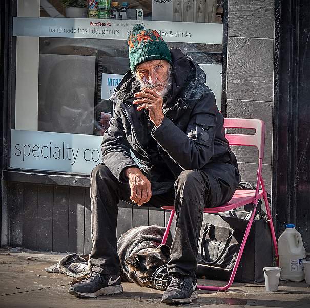 Having A Fag Final Print.jpg - Beginners Accepted Print 2019 Exhibition